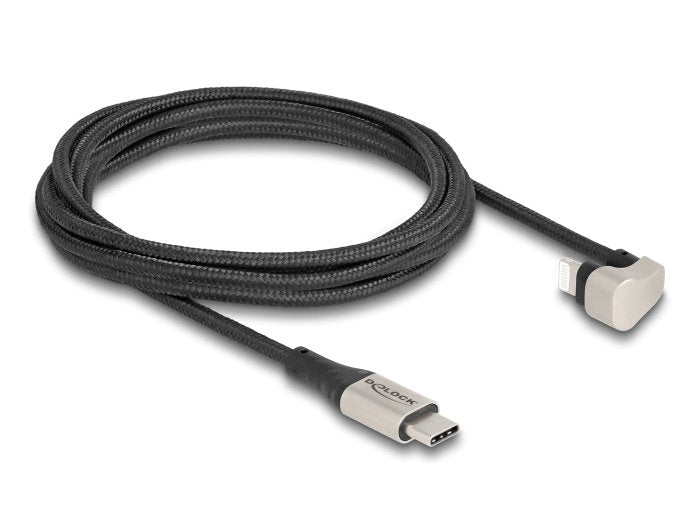 EAN 4043619800261 - DeLOCK 80026 cable de conector Lightning Negro imagen 2