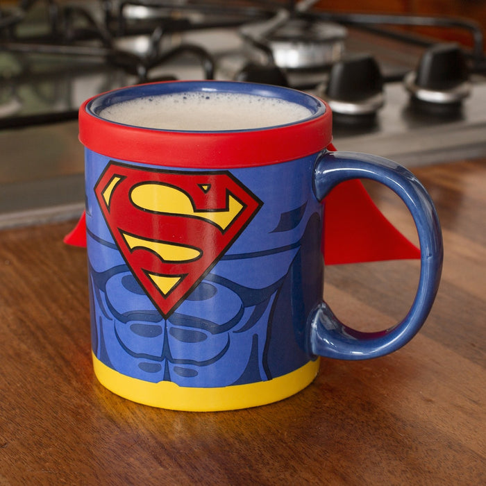 EAN 5060613315453 - Thumbs Up Superman Mug with Cape tazón Azul, Rojo Universal 1 pieza(s) imagen 6