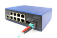 EAN 4016032490180 - Digitus DN-651156 switch Gestionado Gigabit Ethernet (10/100/1000) Negro, Azul imagen 2