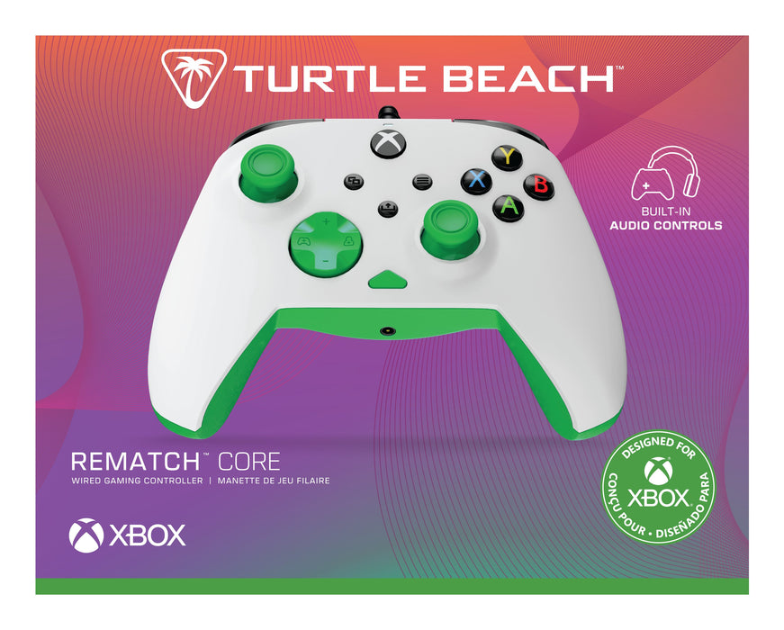 EAN 0840454400052 - Turtle Beach Rematch Core Verde, Blanco USB Gamepad PC, Xbox, Xbox One, Xbox Series S, Xbox Series X imagen 11