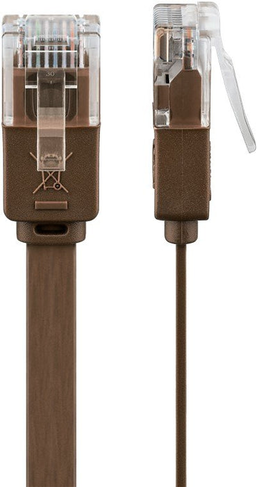 EAN 4040849958946 - Goobay 95894 cable de red Marrón 2 m Cat6 U/UTP (UTP) imagen 3