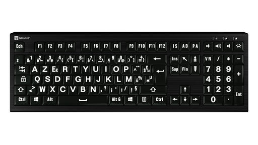 EAN 5707795018528 - Logickeyboard LKB-LPWB-A2PC-FR teclado Universal USB AZERTY Francés Negro imagen 1