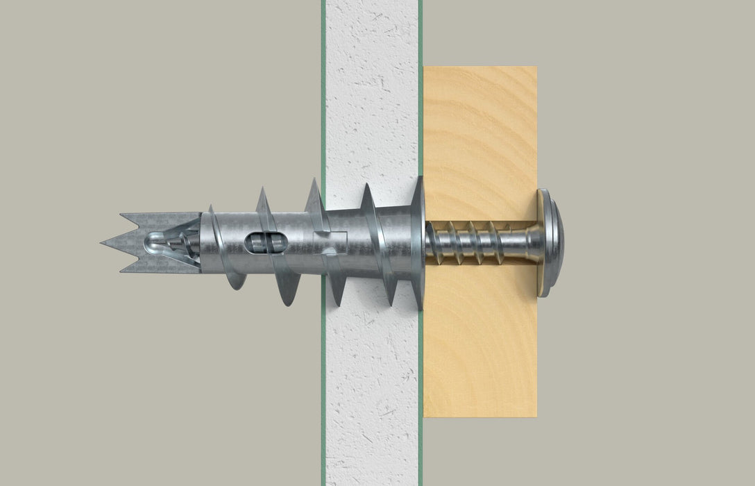 EAN 4006209245569 - Fischer 24556 tornillo de anclaje y taco 100 pieza(s) Enchufe de pared 31 mm imagen 5