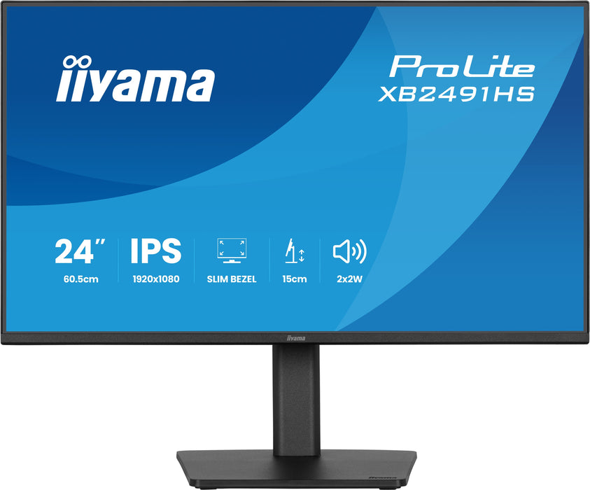 EAN 4948570127405 - iiyama ProLite XB2491HS-B1 pantalla para PC 60,5 cm (23.8") 1920 x 1080 Pixeles Full HD LCD Negro imagen 3
