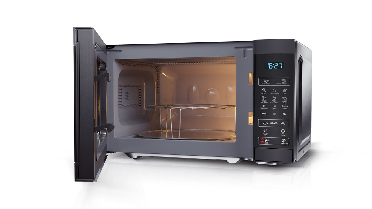 EAN 4974019142326 - Sharp YC-MG02E-B microondas Negro Microondas con grill Encimera 20 L 800 W imagen 4