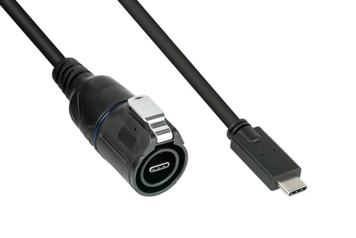 EAN 4014619881222 - Alcasa IC01-16U3101-010 cable USB USB 3.2 Gen 2 (3.1 Gen 2) 1 m USB C Negro imagen 1
