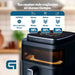EAN 8426156017808 - Grunkel BLACKFRYEROVEN freidora Sencillo 12 L Independiente 1500 W Freidora de aire caliente Negro imagen 2