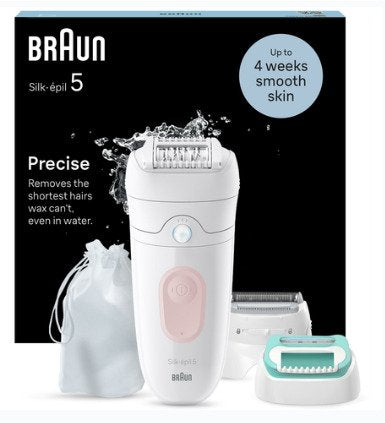 EAN 7500435225038 - Braun Silk-épil 5 5-050 28 pinzas Rosa, Blanco imagen 3
