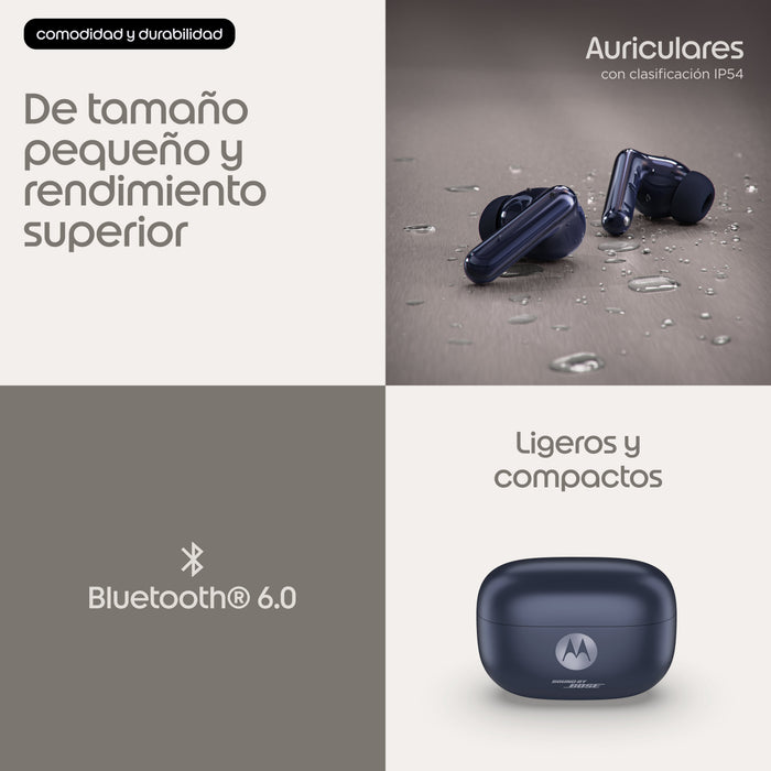 EAN 0840493609485 - Motorola moto buds 2 plus Auriculares Inalámbrico Dentro de oído Llamadas/Música Bluetooth Azul imagen 16