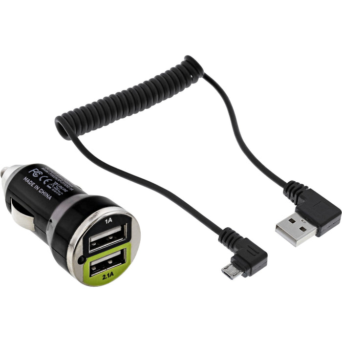 EAN 4043718249428 - InLine 31502C cargador de dispositivo móvil Universal Negro USB Auto imagen 1