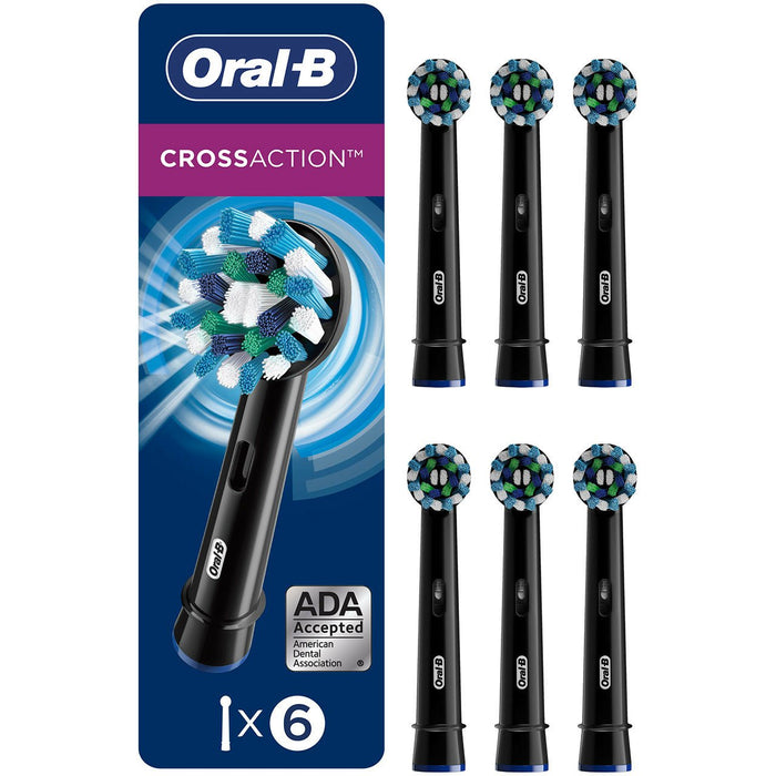 EAN 8006540887165 - Oral-B CrossAction 8006540887165 cepillo de cabello 6 pieza(s) Negro imagen 1