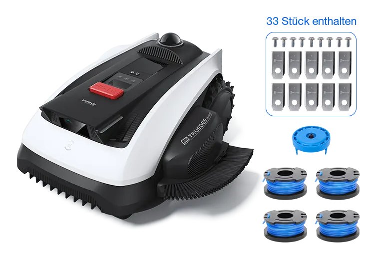 EAN 6970135039364 - Ecovacs GOAT O1200 LiDAR PRO Robot cortacésped Batería Blanco, Negro imagen 2