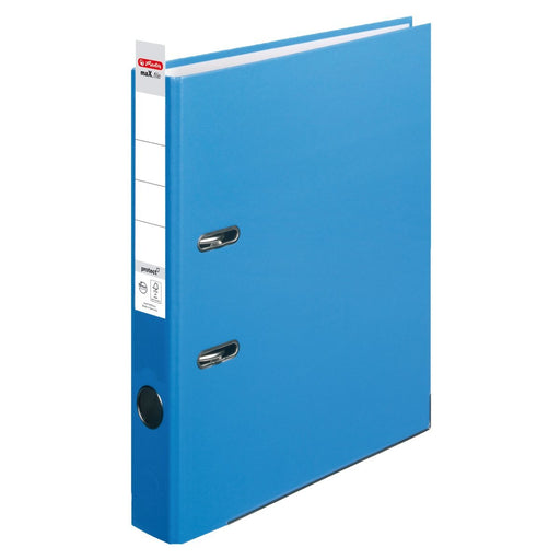 EAN 4008110131122 - Herlitz maX.file carpeta de cartón A4 Azul imagen 2