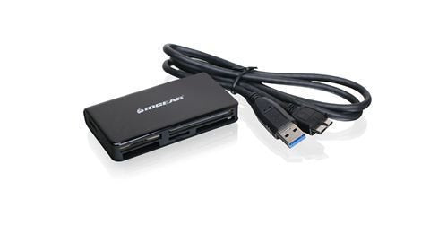 EAN 0881317509208 - iogear GFR381 lector de tarjeta USB 3.2 Gen 1 (3.1 Gen 1) Negro imagen 1