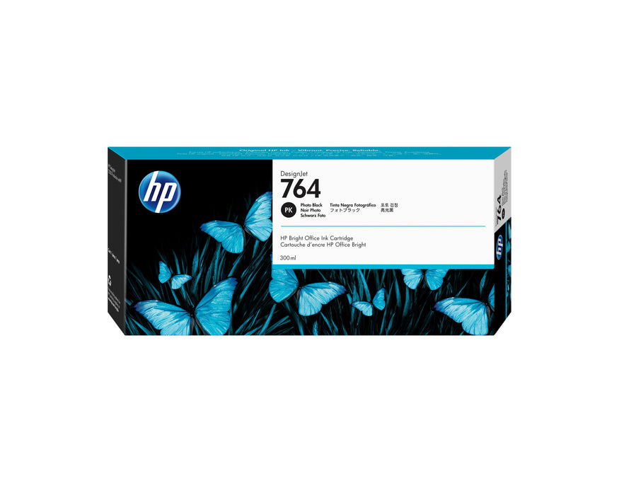 EAN 887758703694 - HP 764 300-ml Photo Black DesignJet Ink Cartridge cabeza de impresora Inyección de tinta térmica imagen 1