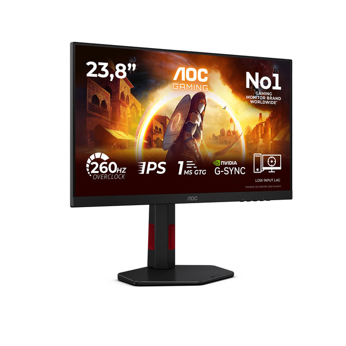EAN 4038986183239 - AOC G4 24G4ZR pantalla para PC 60,5 cm (23.8") 1920 x 1080 Pixeles Full HD LED Negro, Rojo imagen 2