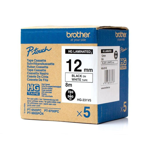 EAN 4977766676137 - Brother HG231V5 etiqueta de impresora HG imagen 1