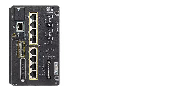 EAN 889728318846 - Cisco IE-3300-8T2X-A switch Gestionado Gigabit Ethernet (10/100/1000) Negro imagen 1