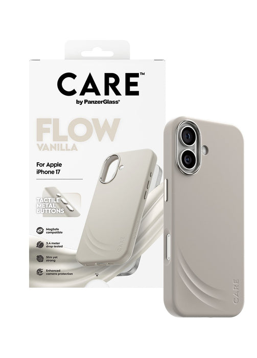 EAN 5715685030840 - PanzerGlass CARE™ by ® Flow Case Vanilla w. MagSafe iPhone 17 funda para teléfono móvil 16 cm (6.3") Beig imagen 5