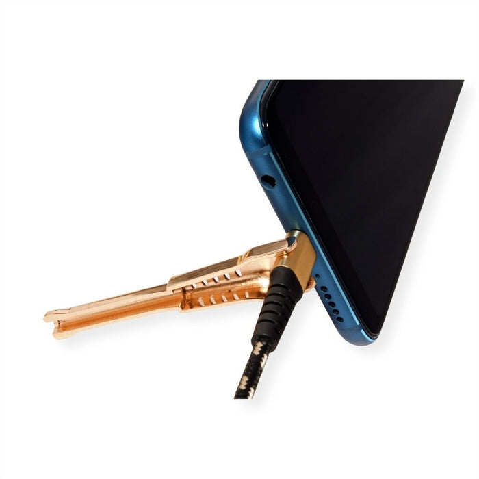EAN 7630049617186 - ROLINE 11.02.8920 cable USB USB 2.0 1 m USB A USB C Negro, Oro imagen 3