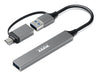 EAN 3567049001605 - Port Designs 900160 hub de interfaz USB Tipo C 5000 Mbit/s Plata imagen 3