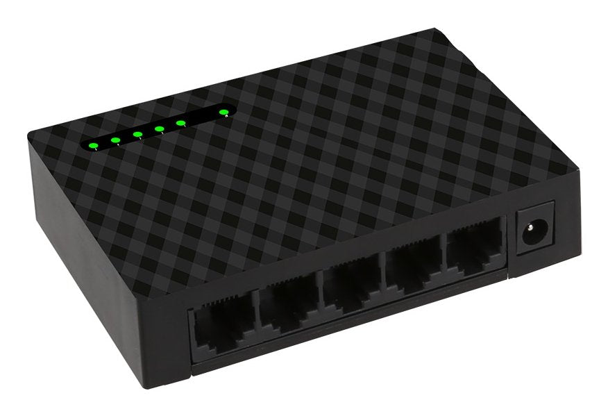 EAN 8435364316726 - iggual FES500 No administrado Fast Ethernet (10/100) Negro imagen 2