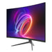 EAN 4262443280869 - LC-Power LC-M27FC-V1, 27" Curved, 180 pantalla para PC 68,6 cm (27") 1920 x 1080 Pixeles Full HD LCD Negr imagen 4