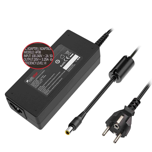 EAN 8435597400094 - VOLTISTAR ADL2 adaptador e inversor de corriente Universal 65 W Negro imagen 1