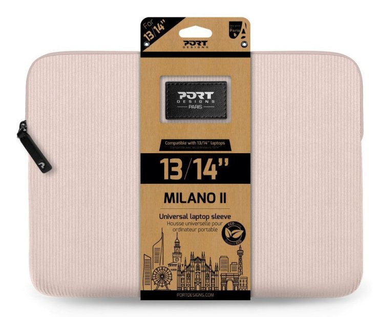 EAN 3567041407245 - PORT Designs Milano II Eco Sleeve 35,6 cm (14") Funda Rosa imagen 3