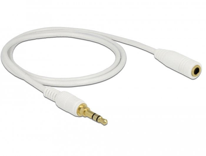 EAN 4043619855773 - DeLOCK 85577 cable de audio 1 m 3,5mm Blanco imagen 2