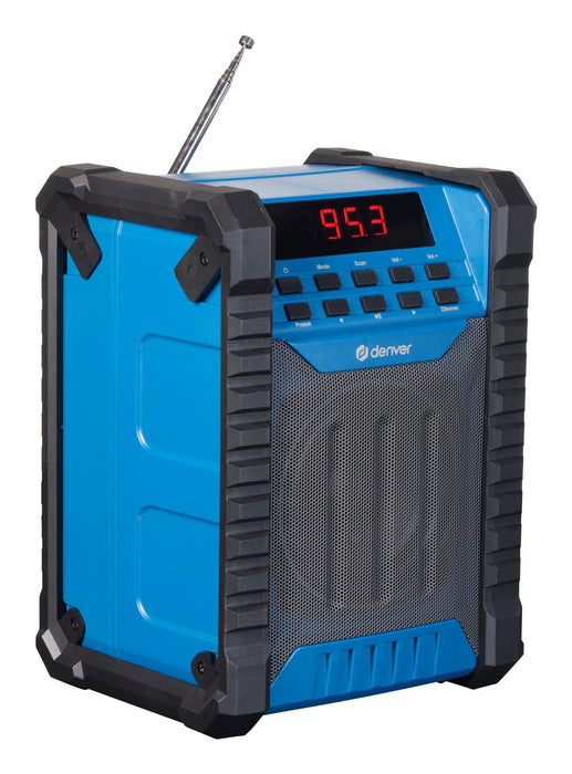 EAN 5706751073649 - Denver WRB-60 transmisor FM Bluetooth Azul, Gris imagen 3