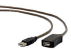 EAN 8716309083560 - Gembird USB A/USB A M/F 5m cable USB USB 2.0 Negro imagen 2