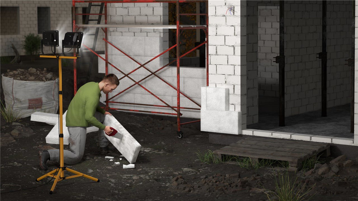 EAN 4040849499845 - Goobay 49984 luz de trabajo Negro, Amarillo LED 100 W imagen 12