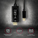 EAN 8595247906090 - Axagon RVDM-HI14C2 Mini-DisplayPort zu HDMI Adapterkabel 4K/30 Hz 180 cm lang - Kabel - Digital/Display/V imagen 5