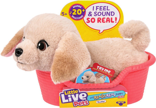 EAN 630996266502 - Moose Toys Little Live Pets My Really Real Puppy Mini's - Golden Retriever Buddy imagen 2