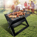 EAN 4820177149304 - Maestro MR-1011 barbacoa y parrilla al aire libre Carbón vegetal + Leña Negro imagen 2