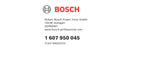 EAN 3165140002370 - Bosch 1 607 950 045 kit de montaje Plata Metal imagen 3