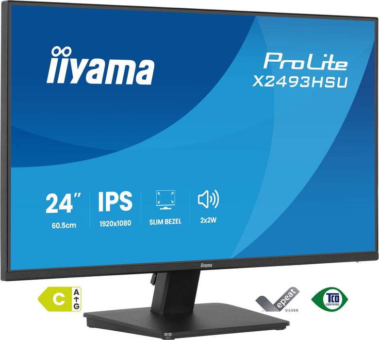 EAN 4948570126606 - iiyama ProLite X2493HSU-B1 pantalla para PC 60,5 cm (23.8") 1920 x 1080 Pixeles Full HD Negro imagen 1