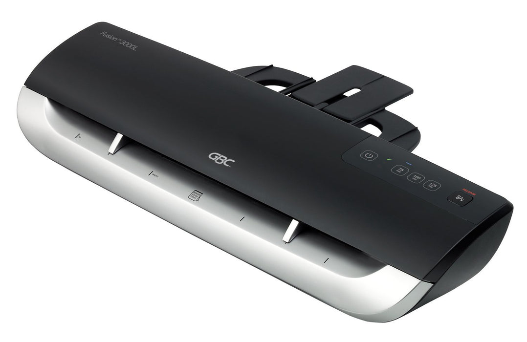 EAN 5028252336413 - GBC Fusion 3000L Plastificadora en frío/caliente 500 mm/min Negro, Plata imagen 3