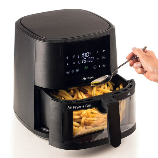 EAN 8003705122314 - Ariete 4630/00 Sencillo 9 L Independiente 1500 W Freidora de aire caliente Negro imagen 2