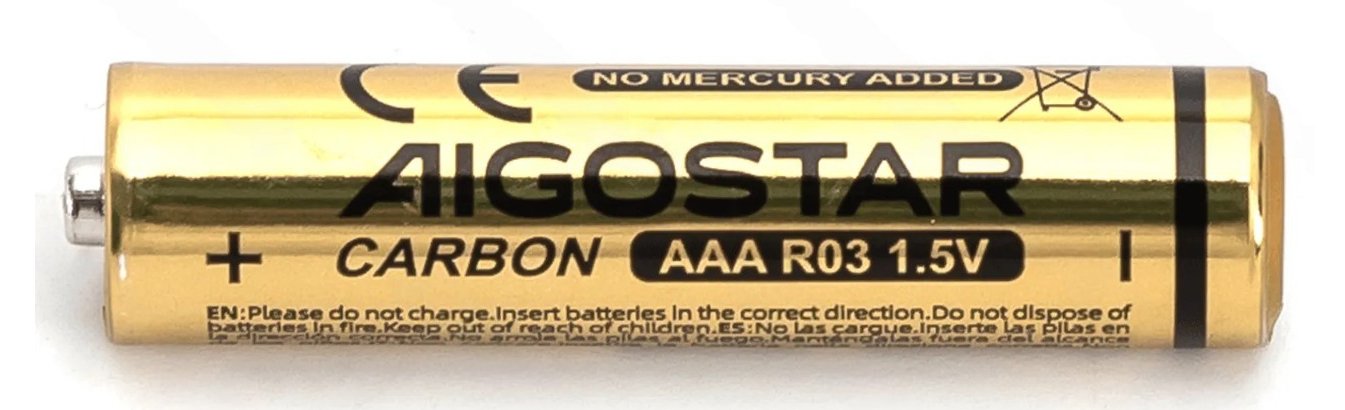 EAN 8433325359867 - Aigostar 8433325359867 pila doméstica Batería de un solo uso AAA Zinc-carbono imagen 2