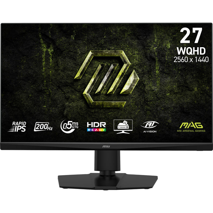 EAN 4711377380201 - MSI MAG 272QPF E20 pantalla para PC 68,6 cm (27") 2560 x 1440 Pixeles Wide Quad HD LED Negro imagen 1