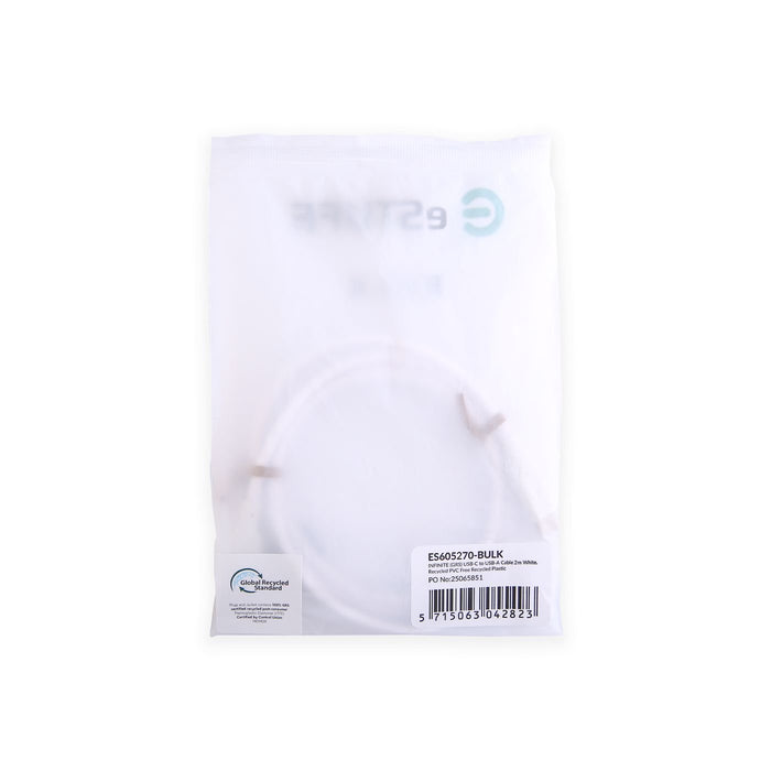 EAN 5715063042823 - eSTUFF ES605270-BULK cable USB USB 2.0 2 m USB C USB A 60 W Blanco imagen 5