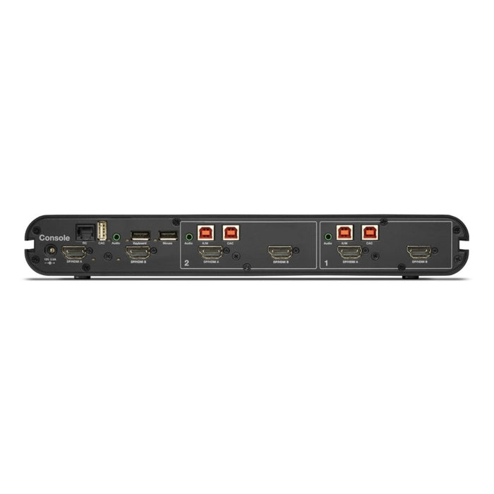 EAN 745883800940 - Belkin Universal 2nd Gen Secure interruptor KVM Montaje en rack Negro imagen 3