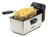 EAN 8055176402976 - G3 Ferrari Pastella Sencillo 3 L Independiente 2000 W Freidora Negro, Acero inoxidable imagen 2
