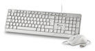 EAN 8435430624151 - NGS COCOAKITWHITEFRENCH FR teclado Ratón incluido Hogar / Oficina USB AZERTY Francés Blanco imagen 1