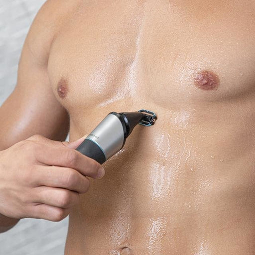 EAN 8435484043328 - Cecotec Bamba PrecisionCare Máquina de afeitar de rotación Recortadora Negro, Gris, Turquesa imagen 2