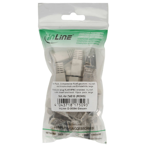 EAN 4043718175093 - InLine 74510 conector Beige imagen 2