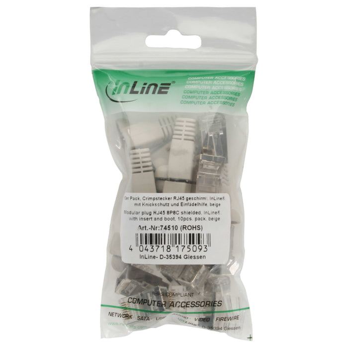 EAN 4043718175093 - InLine 74510 conector Beige imagen 2