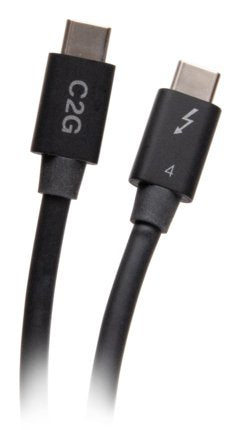 EAN 0757120288862 - C2G C2G28886 0,76 m 40 Gbit/s Negro imagen 3